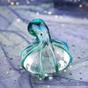 Handcrafted Glass Octopus Ornament: Charming Paperweight & Decor Perfect for Home & Gifts Suitable for All Room Types