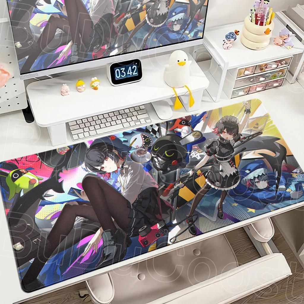 Mouse Mat Zenless Zone Zero Ellen Joe Computer Desktop Decorat Rug Laptop Gaming Setup Accessories XXL Office Anti-slip Mousepad