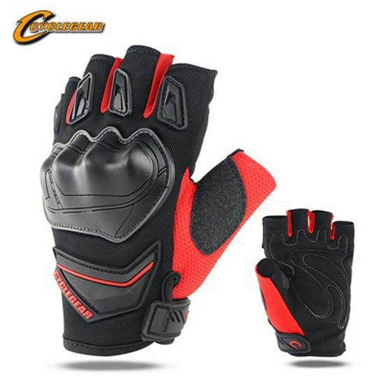 Men's Half-Finger Motorcycle and Bicycle Racing Gloves - CG668D