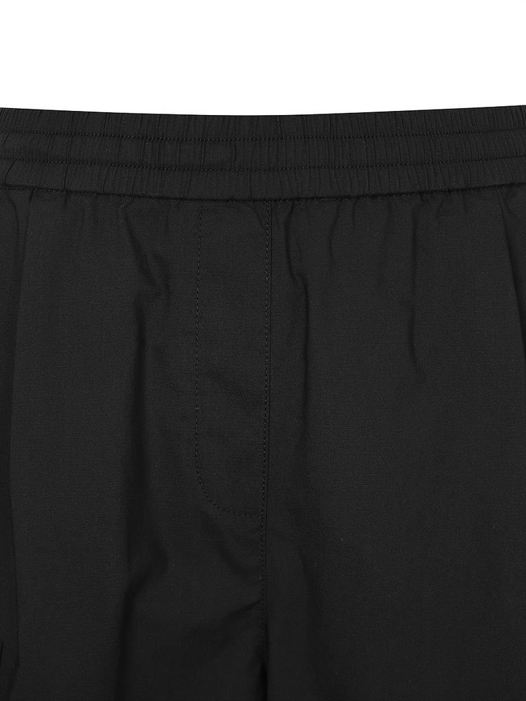DISCOVERY EXPEDITION Freshvent Women'S Cotton Parachute Bermuda Cargo Shorts (Black)