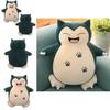 Adorable Smiley Snorlax Pokemon Plush Stuffed Animal Doll Perfect For Kids And Babies