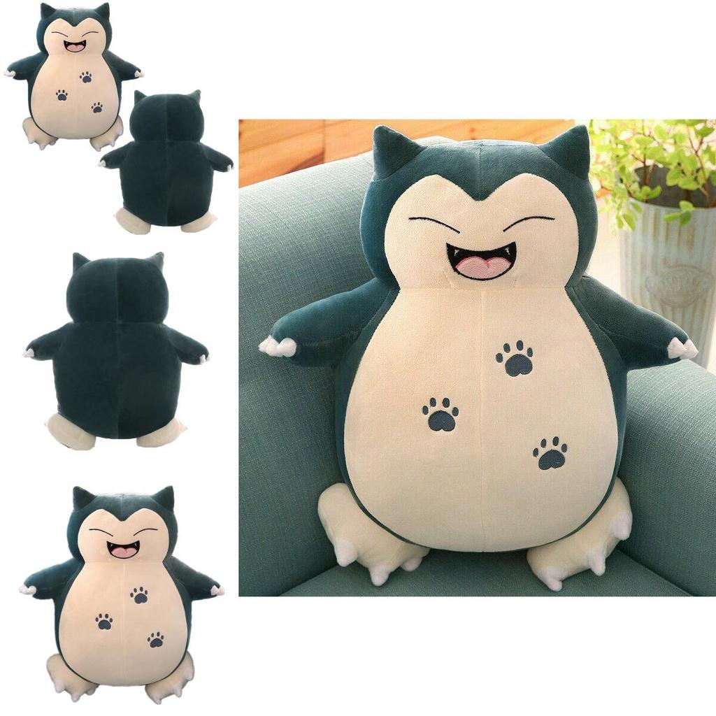 Adorable Smiley Snorlax Pokemon Plush Stuffed Animal Doll Perfect For Kids And Babies