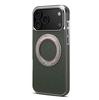 Senior Genuine Leather iPhone 17 Pro Max Electroplated Magnetic Case with Stand
