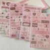 Strawberry Star Musical Note Stickers DIY Sticker For Phone Camera Luggage Earphone Decoration Handmade Materials Stickers