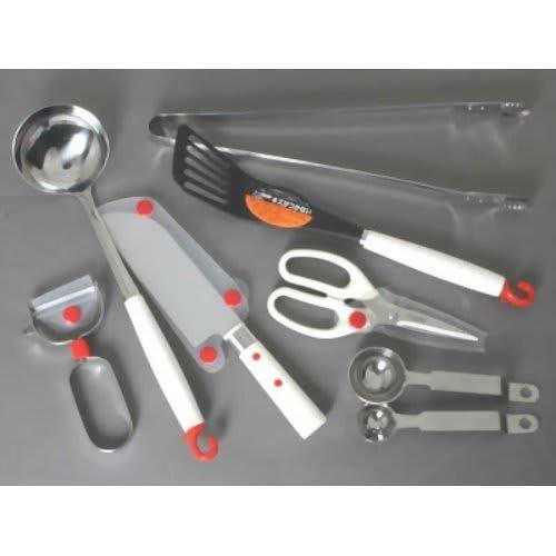 Suncraft Kids' 7-Piece Starter Kitchen Tool Set, Made in Japan, Kitchen Utensils for Kids, DIG-107