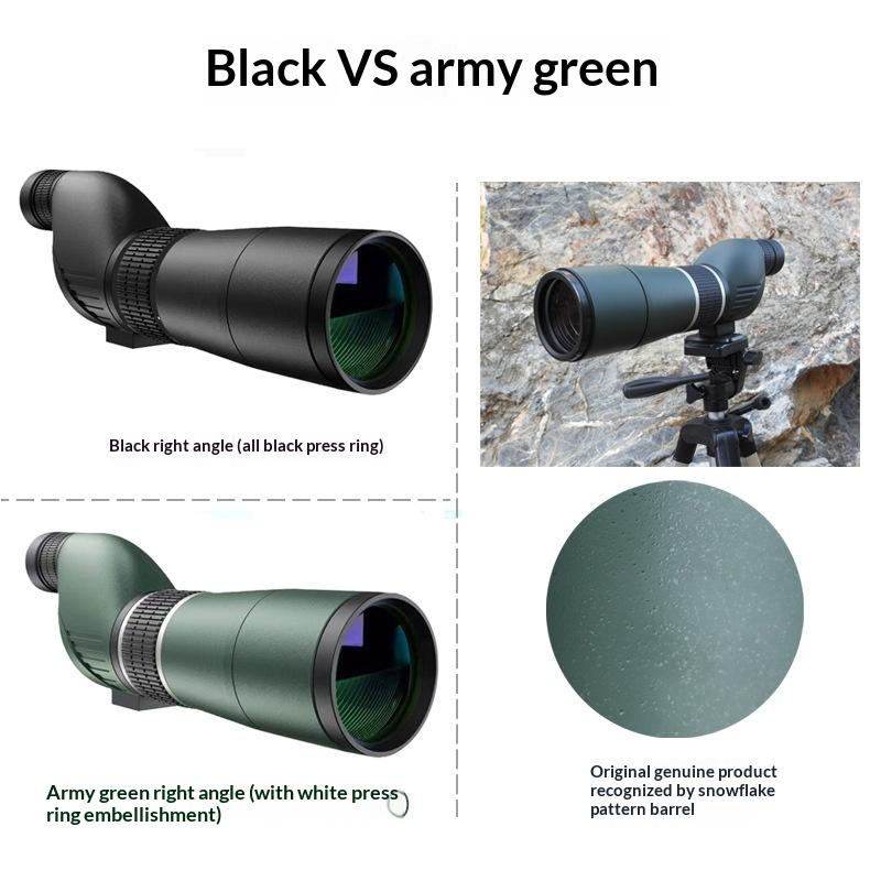 11-61x61 Spotting Scope High Power Zoom Monocular Telescope for Bird Watching Target Shooting
