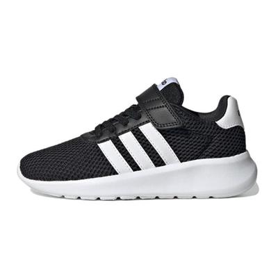 Lite Racer 3.0 Hook & Loop K 'Black White' Sneakers HQ3763