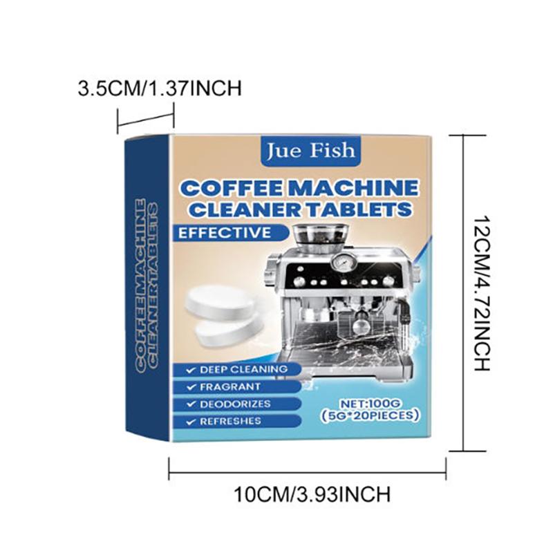 Espresso Machine Cleaning Tablets Descaling-Backflush Oil Remover Solution Cleaner Clean Tablet Special Cleaning Pill For Coffee