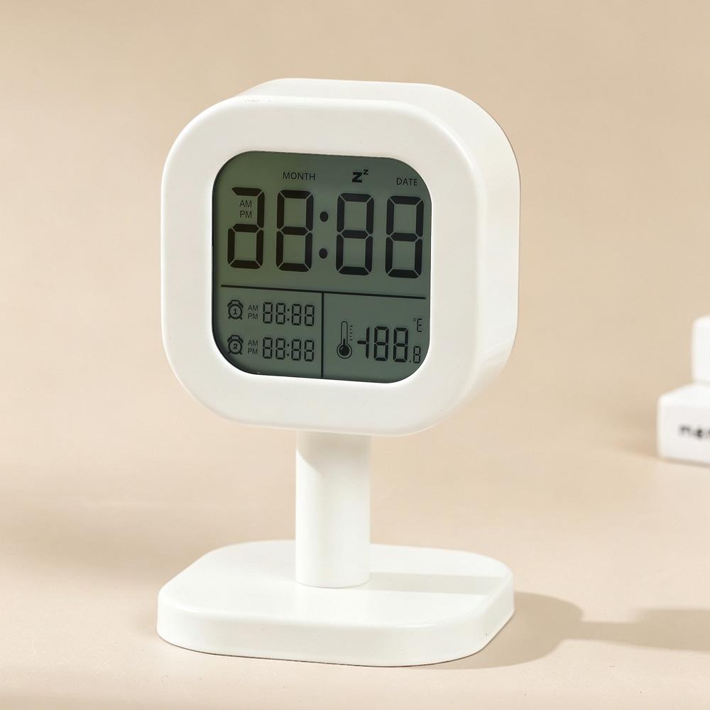 Timed digital alarm clock High value student special table Desktop loud temperature Electronic display clock