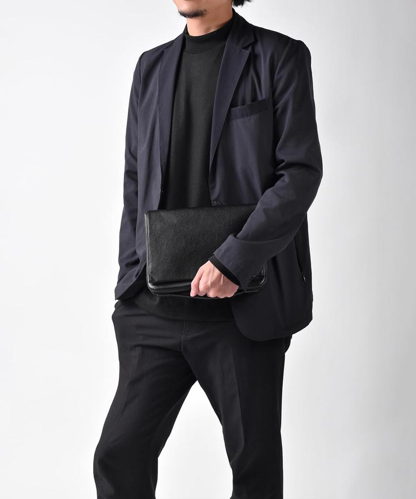 Bag [IS/IT] Clutch/Shoulder (Lenny) No.921101 (Black)