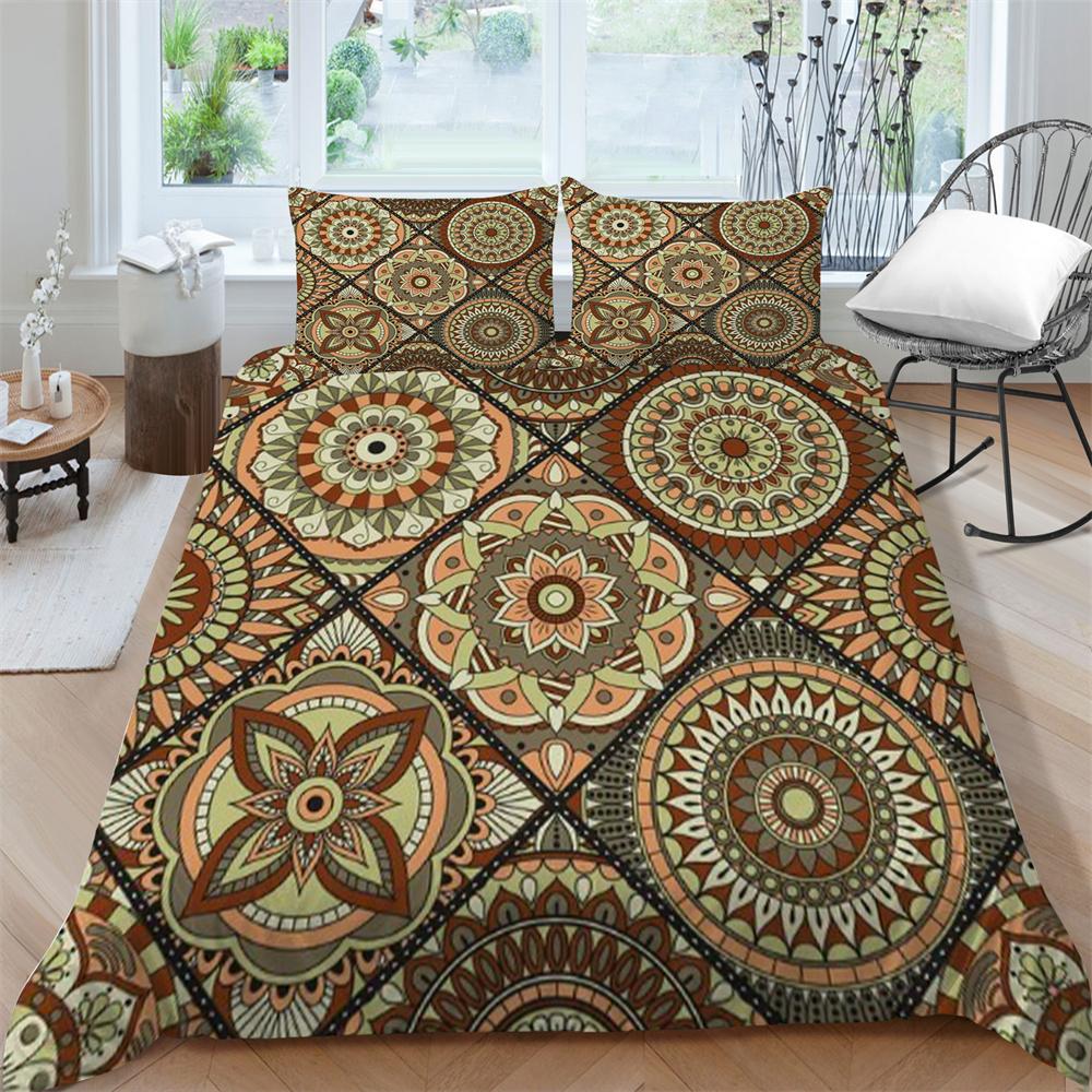 Buy Bohemian Duvet Cover Set Boho Bedding Set Cover Boho Style Quilt ...