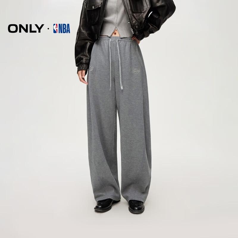 

ONLY Women s NBA Collaboration Relaxed High-Waist Trousers M