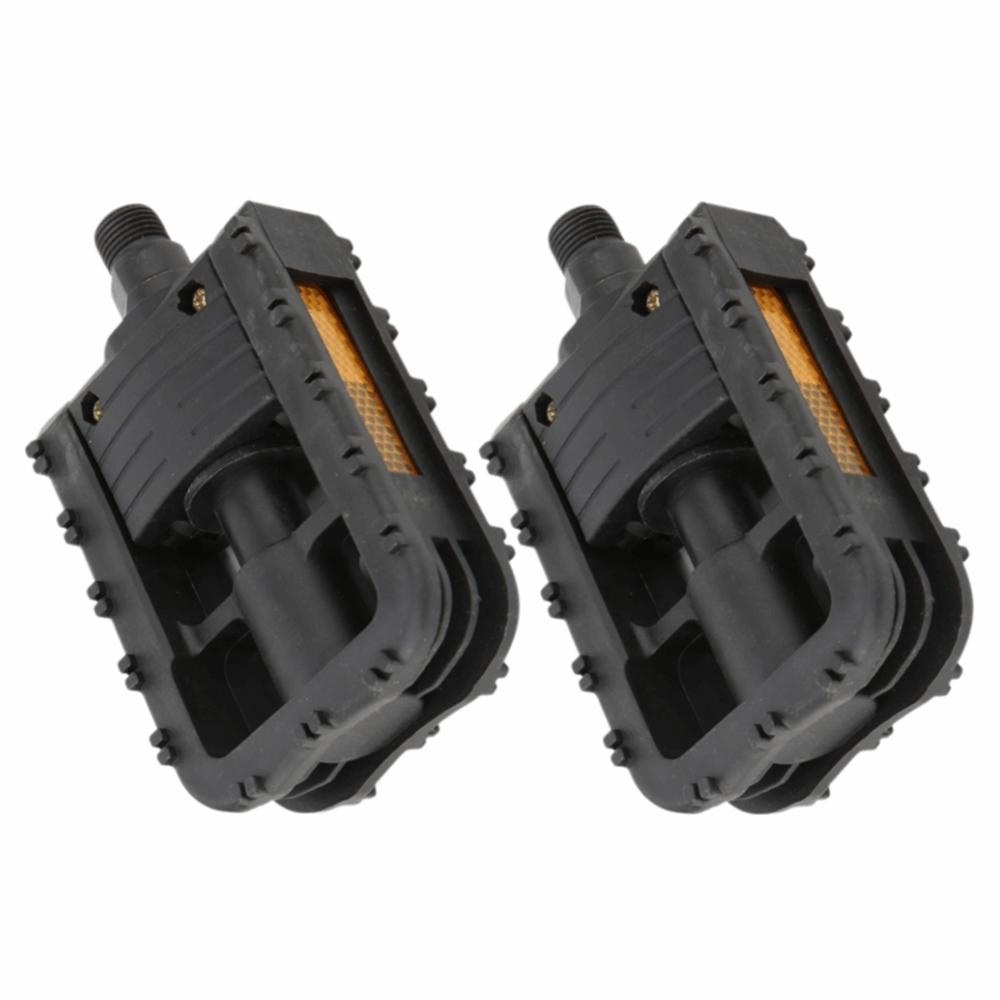 1 pair Plastic Folding Bike Pedals Road Bike Pedals  for Mountain Bikes,Road Bikes,E-Bikes