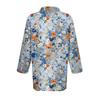 Women's Fashion Casual Lapel Short Sleeve Printed Shirt Women's Button Up Tops