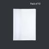10PCS/Set Transparent Book Wrapper Cover A4/A5/16K Book Sleeve Textbook Skin  Students Use