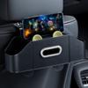 Car Backseat Organizer with Cup Holder Tissue Box Multifunctional Universal Automotive Seat Headrest Hanging Storage Box Hook Car Accessories