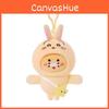 Hachiware Chiikawa Adorable Character Plush Keyring With Magnet For School Bag