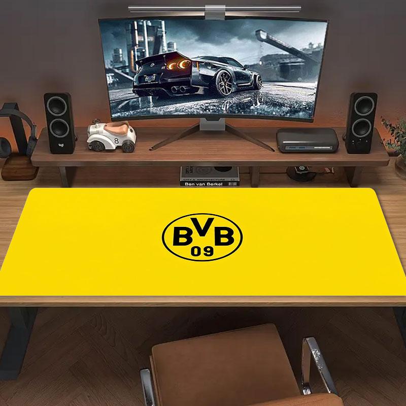 Bvb Home Ground Large Size Mouse Pad Large Gaming Table Cushion Nonslip Laptop Tablet Big Mousepad Xxl Mat Mini Pc Playmat With Lock Edge