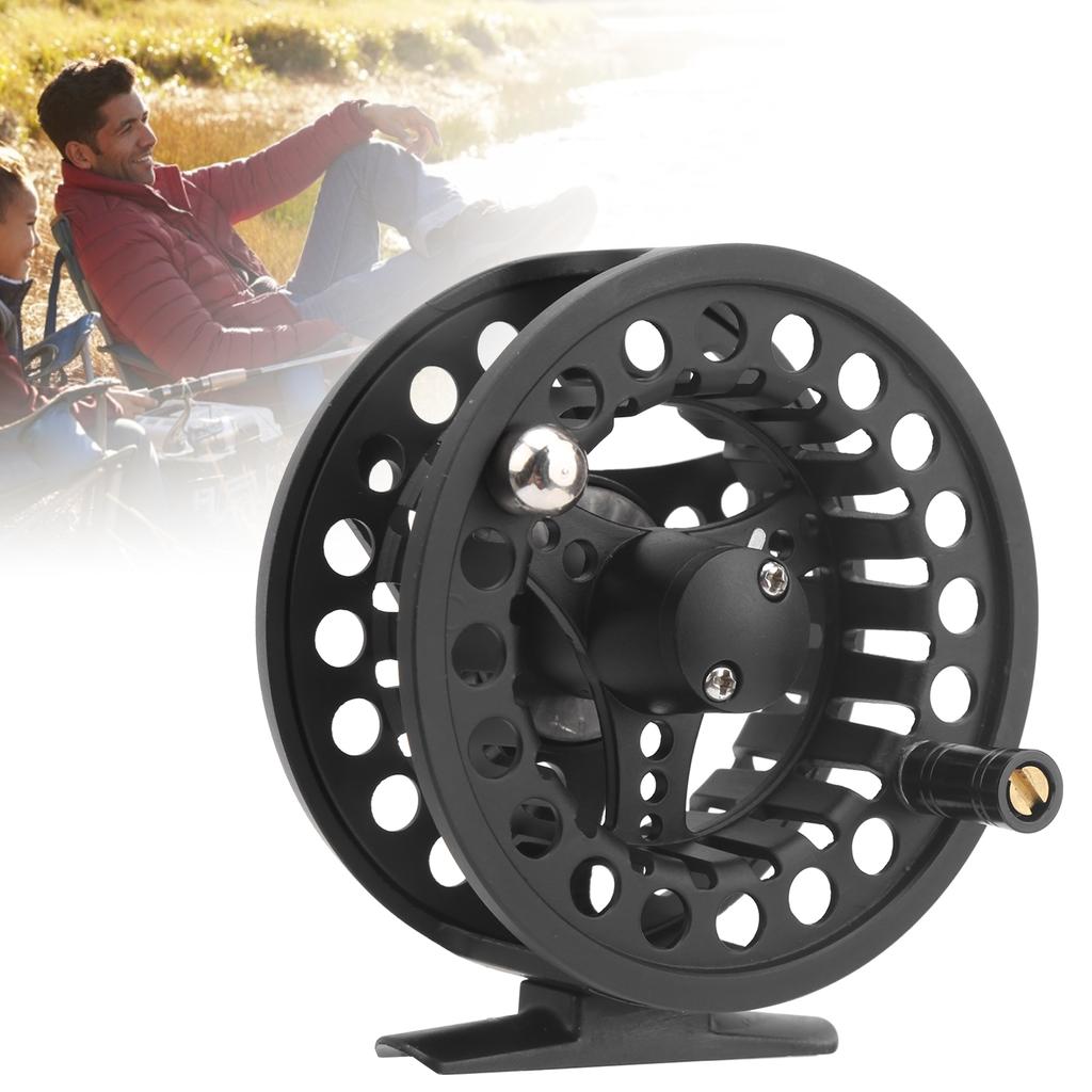 Fly Fishing Reel Aluminum Alloy Rock Fishing Reels Fly Wheel with 85mm Outside Diameter