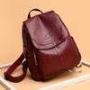 Dames Zachte PU Leer Rugzakken Vintage Dames Schoudertassen Sac A Dos Casual Reizen Dames Rugzak Mochilas Schooltassen