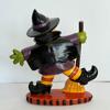Halloween Witch Figurine Resin Witch Statue Halloween Themed Party Decoration Home Desktop Ornaments Creative Gothic Sculpture