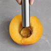 Stainless Steel Fruit Pitting Tool Sturdy Peach Dishwasher Safe