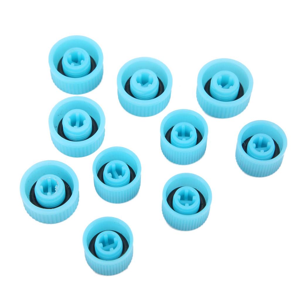 10 st AC-portlock med tätningsring Hög/Låg Sida Luftkonditionering Service Dammskydd Bil Luftkonditioneringsdelar