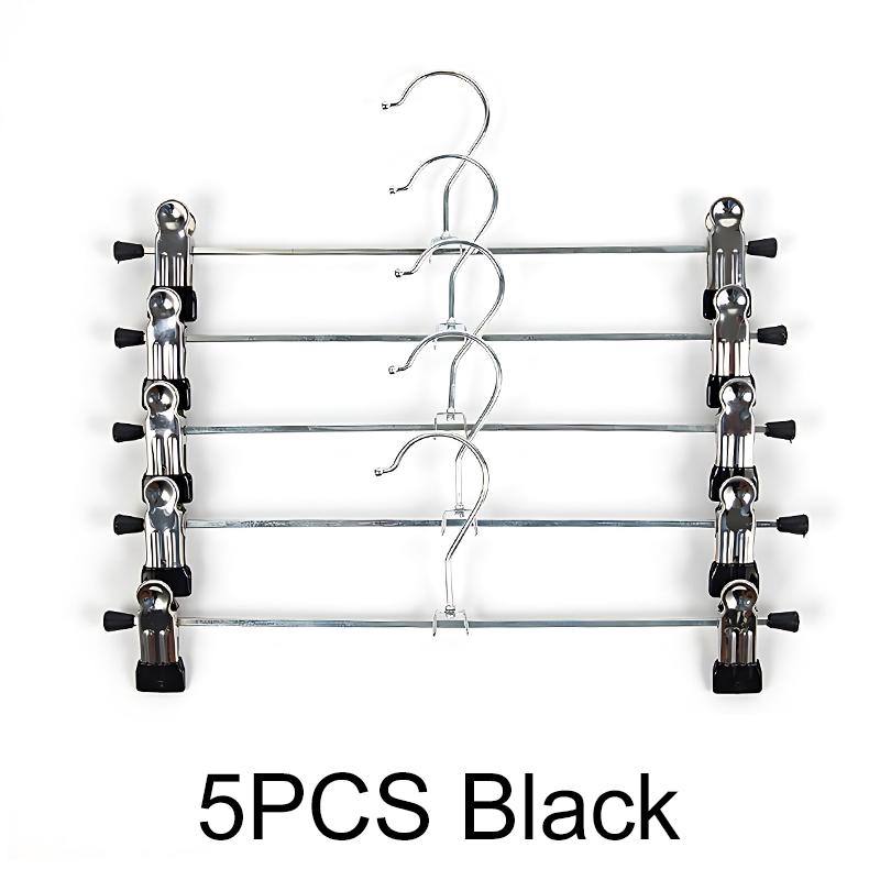 

5/10/20 PCS Pants Clip Multifunctional Metal Trousers Clips Adjustable Pants Hanger Essential Household Closets Storage Item ZYF