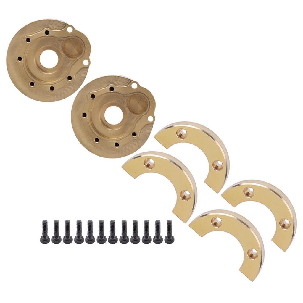 Universal Removable Front Rear Brass Counterweight Balance Weight Fit for TRAXXAS TRX4 RC Crawler