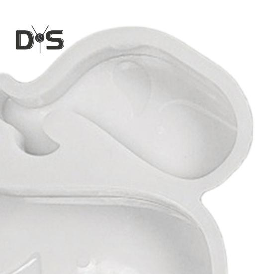 Silicone Whale Mold Flexible Whale Soap Mold 3D Whale Casting Mold for Resin Candle Making DIY Cement Plaster Crafts