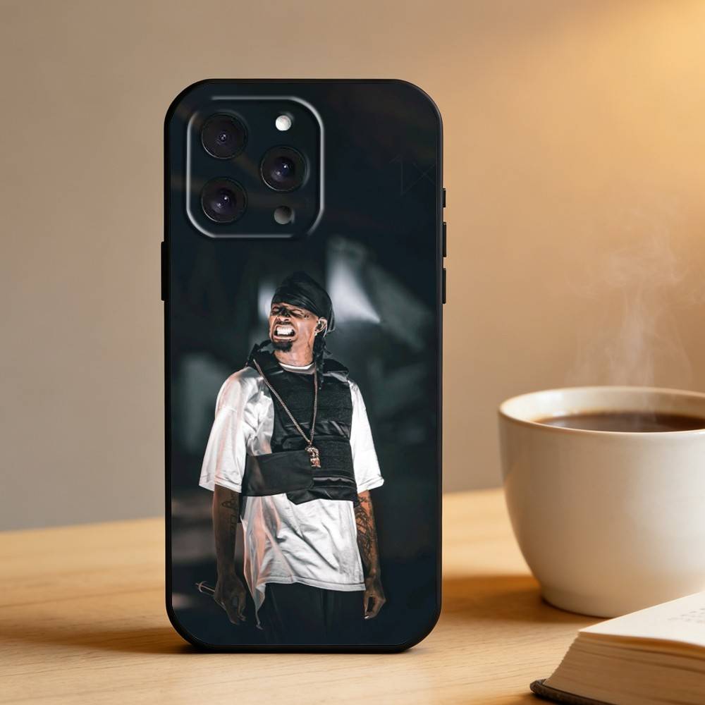 Singer P-Playboi C-Carti Phone Case For iPhone 17 16 15 14 13 12 Max Plus Silicone Black Cover
