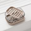 Travel Soap Dish with Drain Water Bathroom Supplies Portable Gadgets for Traveling Holder Container Accessories Case Storage Box