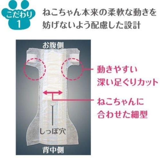 Of Manners Wear for Cats SS Size 40 Pieces X 3 Pieces [Set 3]