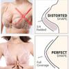 Plus Size Seamless Lace Push-Up Bra with Front Closure and Beautiful Back Design