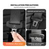 2pcs Car Safety Belt Protection Clip Seat Belt Lock Accessories For Mercedes Benz C180 C300 W124 W176 C200 C260 GLC CLE CLA AMG