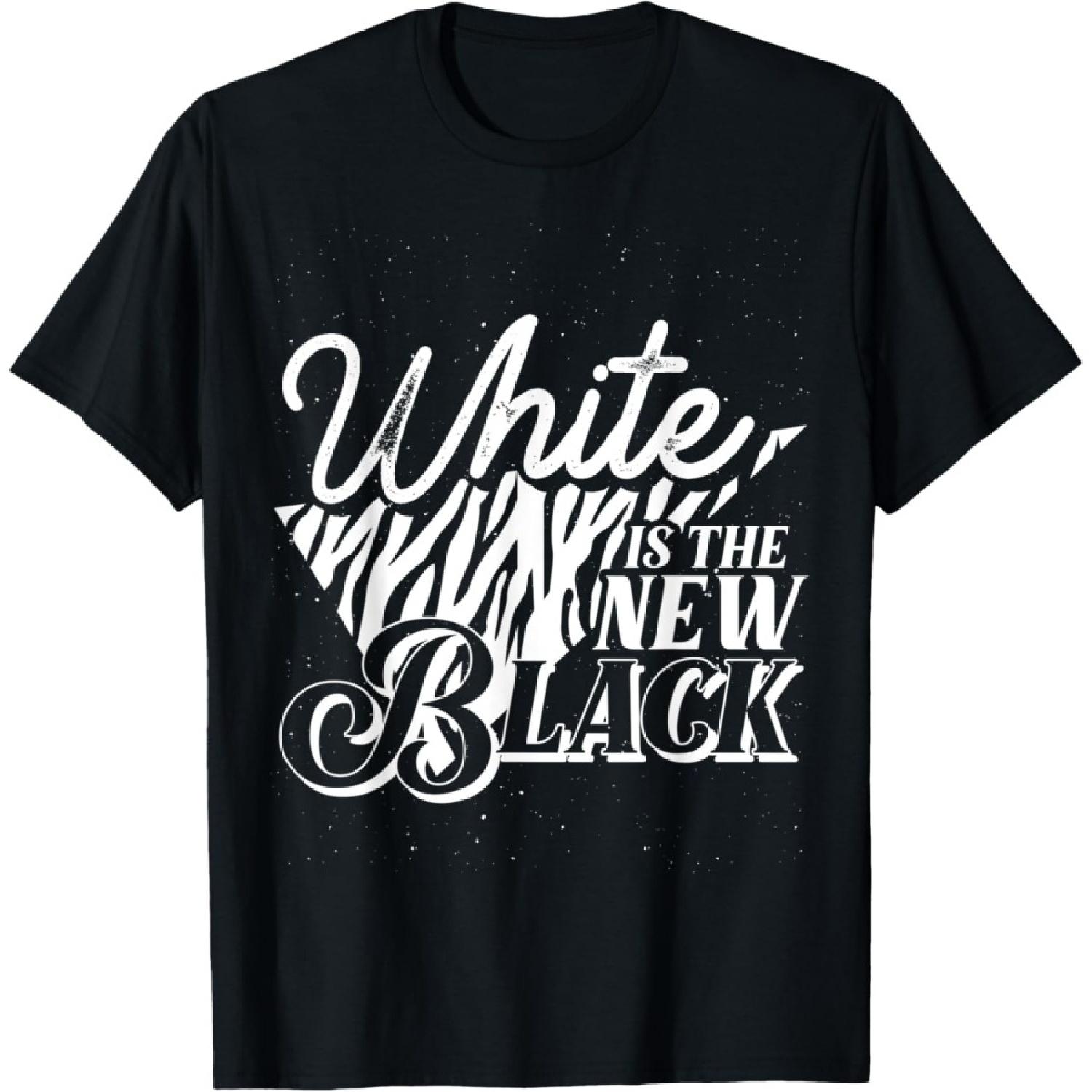 White Is The New Black Zebra T-Shirt S
