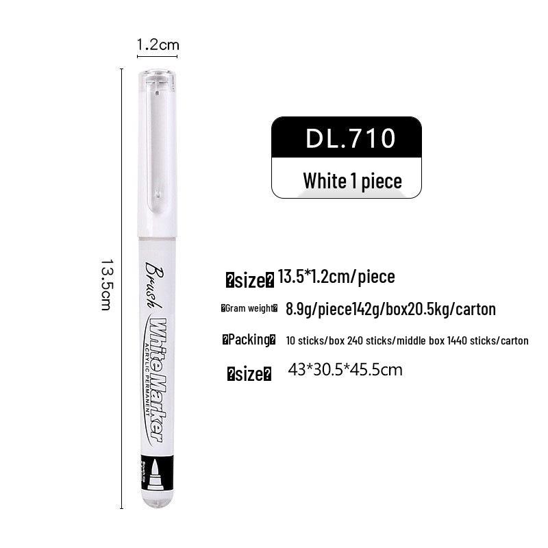 Artline Black Liquid Ink Soft Tip Marker - Large Capacity Highlighter for Students & Art Painting