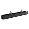Under Desk Cable Management Tray 48 Inch Oxford Cloth Under Desk Storage Basket Cable Organizer with Clamp for Office