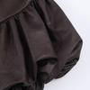 Spring 2026 Spicy Girl Leather Effect Jumpsuit Skirt 