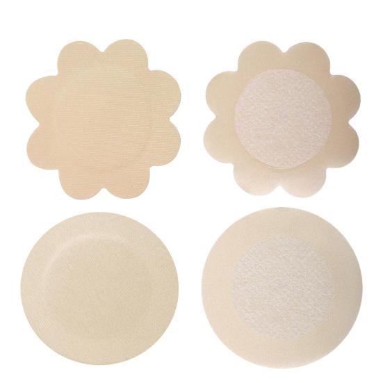 Yousheng Nipple Cover Disposable Nipple Pasties Invisible Nipple Petals Cover Thin Satin Nipple Breast Stickers Self-Adhesive No Show Bra