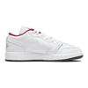 Дитячі кросівки Air Jordan 1 Low GS Білий Гімназійний Червоний Університетський-Блакитний Чорний 553560-164