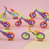 5 stk DIY Mini Cykler Legetøj, Sjov Udendørs Spil Rekvisitter for Børn til Forældre-Børn, Ideelle Festgaver & Belønninger