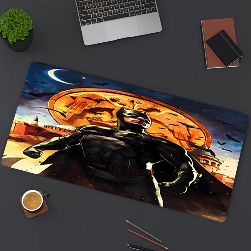 Batman Print Mouse Pad, for Keyboard Pad Laptop PC Mat for Office Home Use, Desk Decor, Perfect Birthday Gift for Gamers