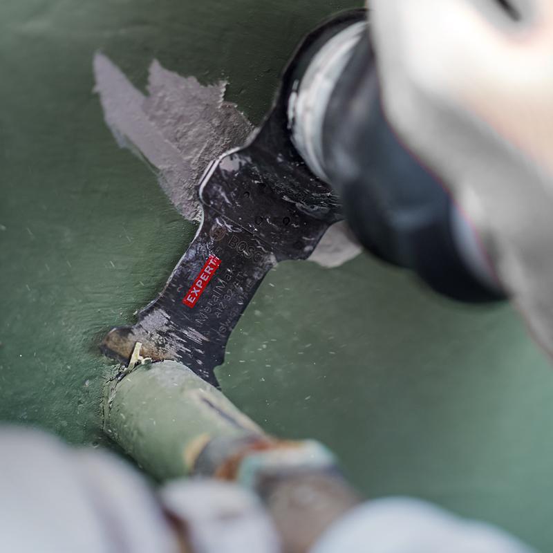 Bosch Accesoriu Starlock Expert Metal Max AIZ 32 Tehnologie AIT Carbide Durată de viață de până la 50x cu acoperire suplimentară Lamă de tăiere a metalelor