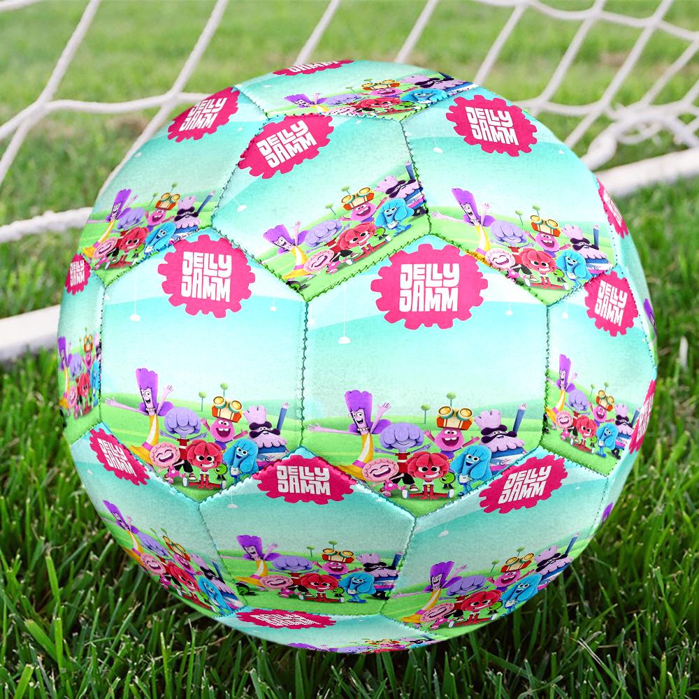 Jelly Jamm Theme Size 5 Soccer Ball, Suitable for Both Indoor and Outdoor Matches, a Gift Suitable for Everyone.