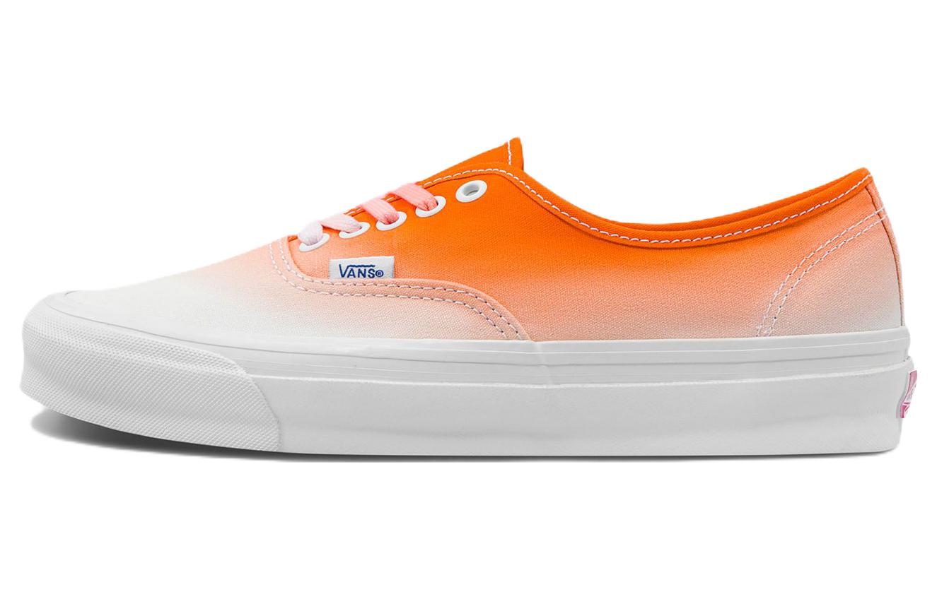 Vans OG Authentic LX Dip Dye - Orange White 34.5