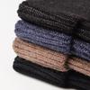 Autunno Inverno Caldi Berretti Skullies Per Donna Uomo Berretti Lavorati a Maglia Morbidi Elasticizzati Copricapo Termici Maschili con Paraorecchie