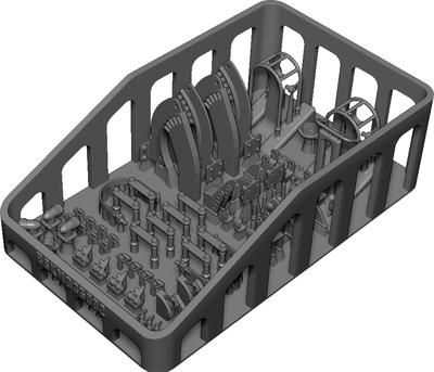 BSK Model Conjunto de detalles del tanque de batalla principal actual, piezas de modelo de plástico BSKMD35002 1/35 ruso/soviético T-72/T-90