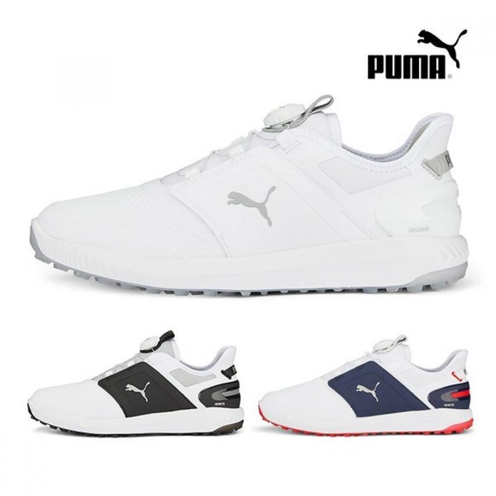 

Ak Golf Puma Ignite Elevate Boa Golf Shoe 376080 (white-silver) 280