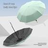 MAYDU Automatic 3-Fold Large Sun & Rain Umbrella